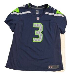 Nike Seattle Seahawks Russell Wilson Football Jersey Youth X-Large XL Shirt NFL